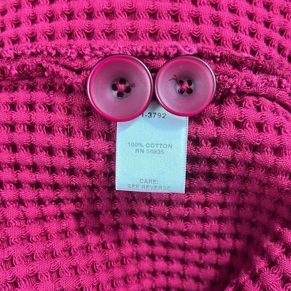 Super retro Cabela’s waffle knit 100% cotton jacket. Size XL. Excellence - Picture 5 of 7